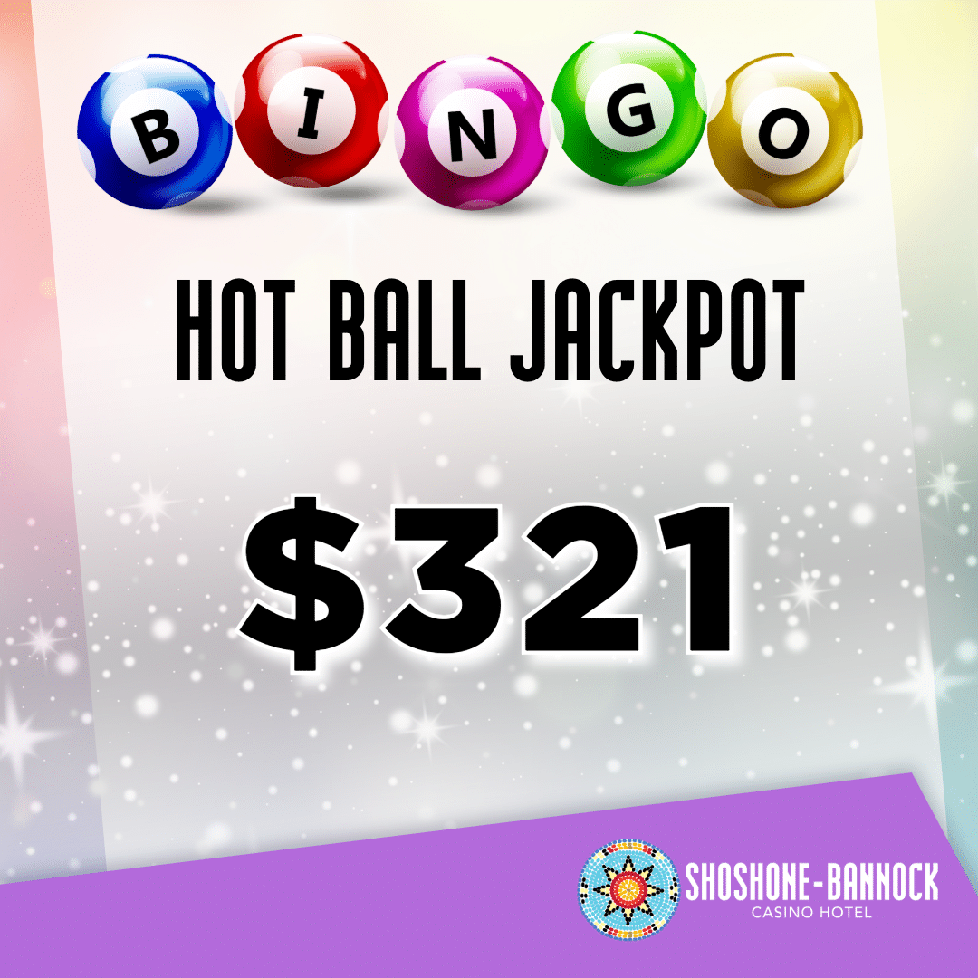 Bingo Hot Ball Jackpot: $1,075