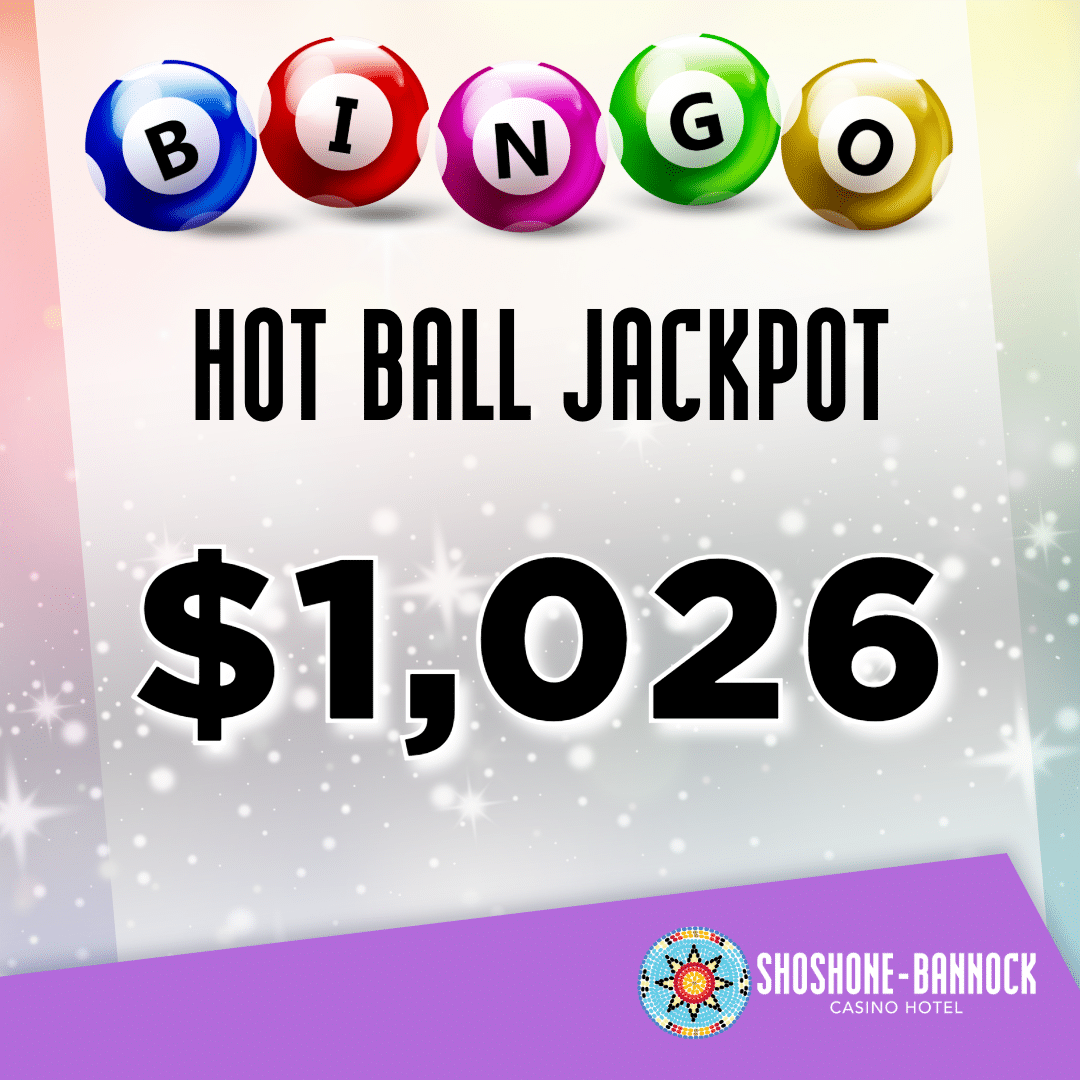 Bingo Hot Ball Jackpot: $1,075