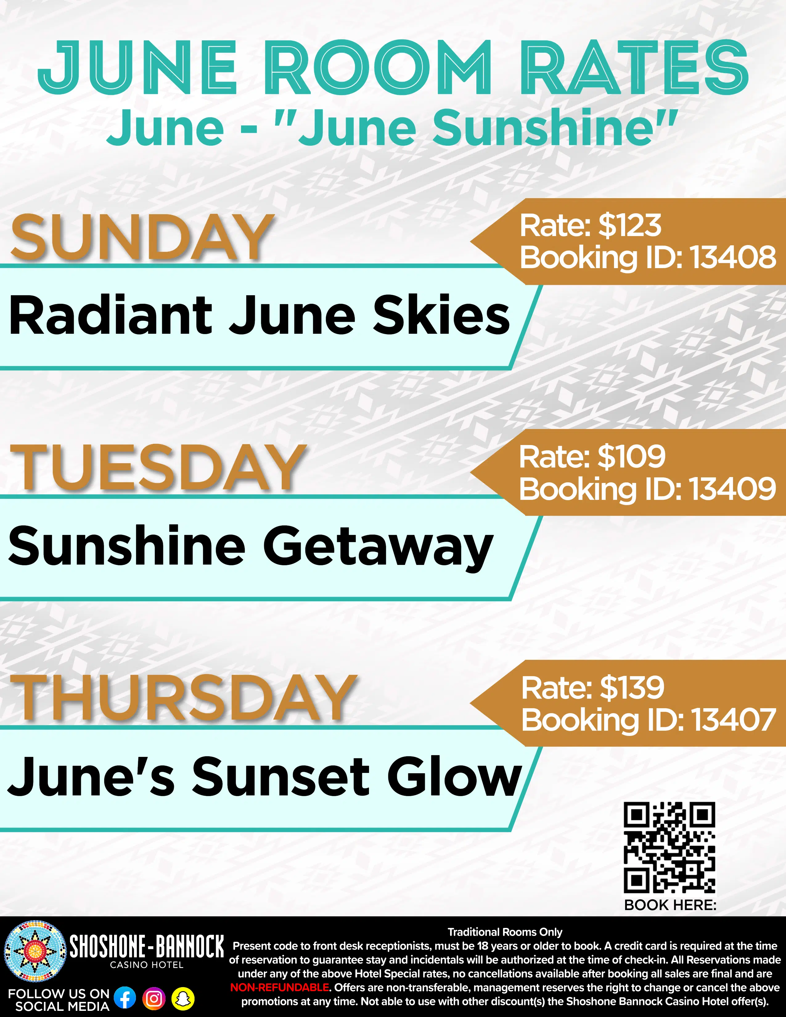 June Room Rates – Flyer (8.5 x 11)